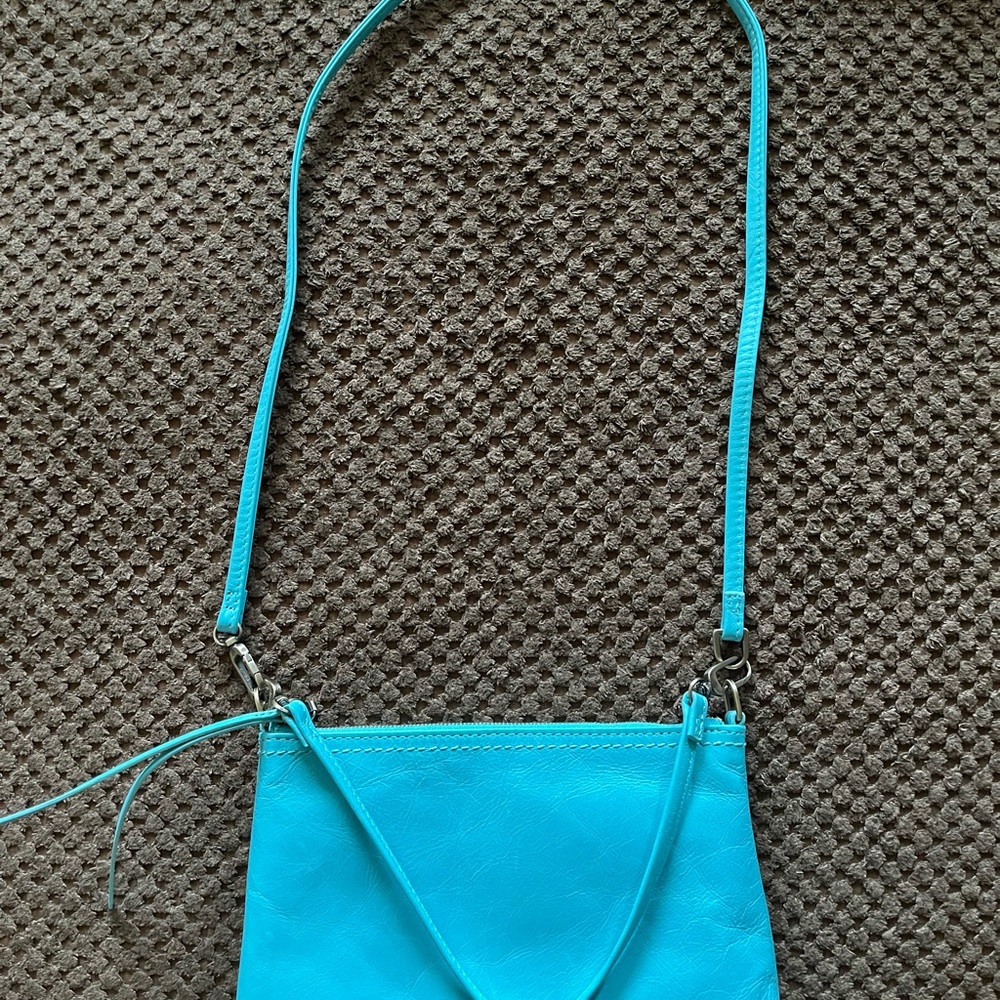 Hobo turquoise crossbody Darcy - Picture 10 of 11